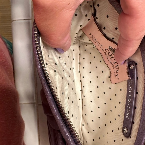 Vintage Juicy couture handbag. Purple - Picture 7 of 10